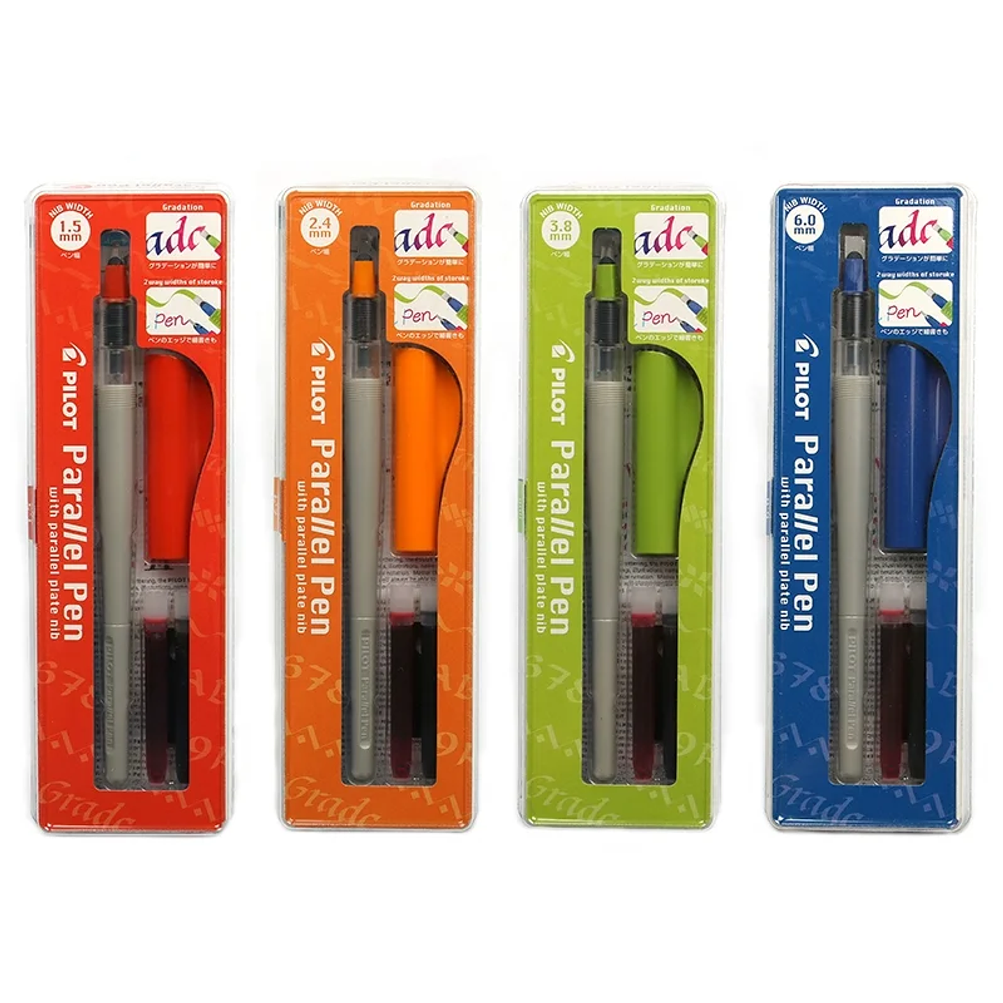 Pluma Paralela Pilot para Caligrafía | 4 Grosores, Tinta de Colores, Escritura Artística 7