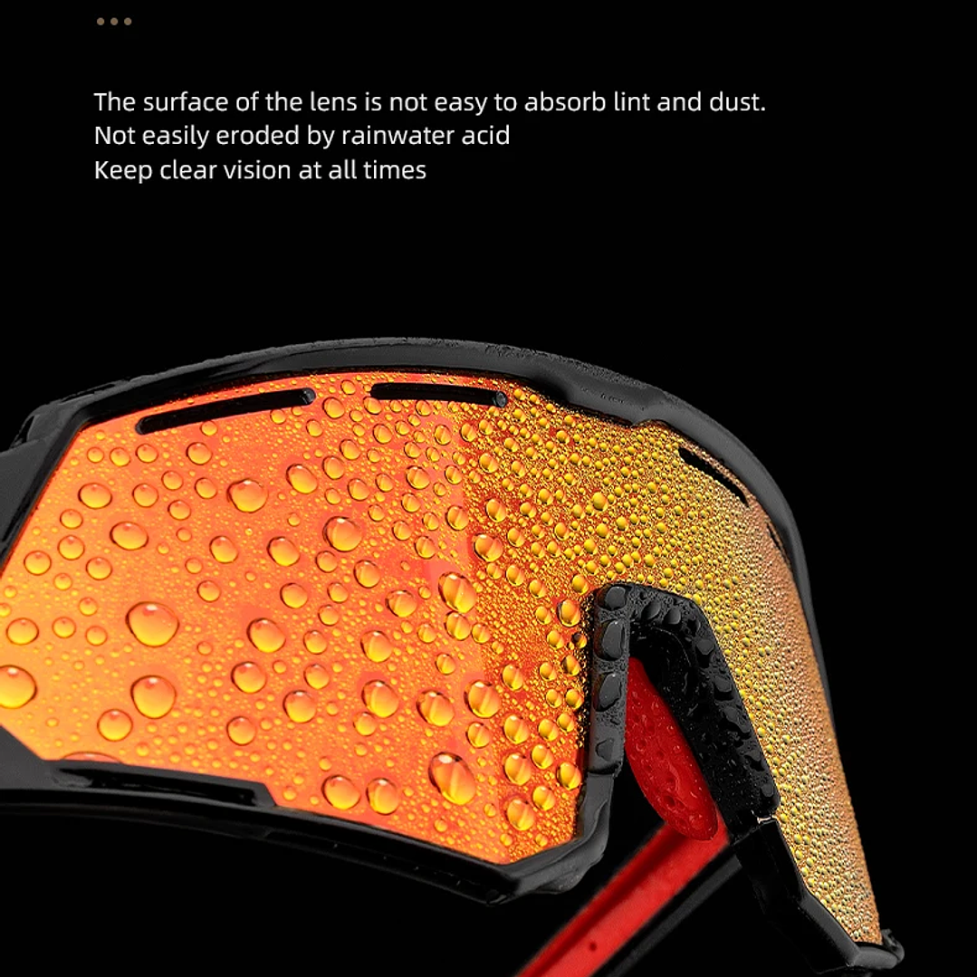 Gafas ROCKBROS Polarizadas Ciclismo | 5 Lentes Intercambiables, Protección UV400, Montura Ligera 19