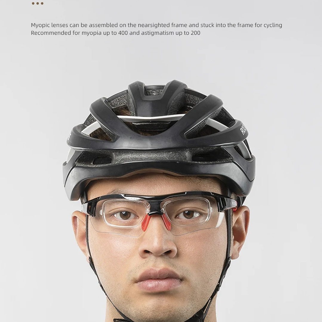 Gafas ROCKBROS Polarizadas Ciclismo | 5 Lentes Intercambiables, Protección UV400, Montura Ligera 20