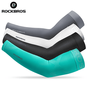 Mangas Deportivas ROCKBROS Ice Silk | Protección Solar UPF 50+, Transpirables, Unisex