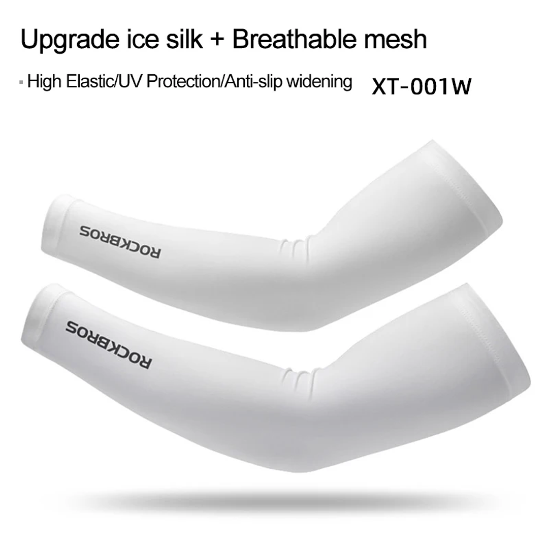 Mangas Deportivas ROCKBROS Ice Silk | Protección Solar UPF 50+, Transpirables, Unisex 14