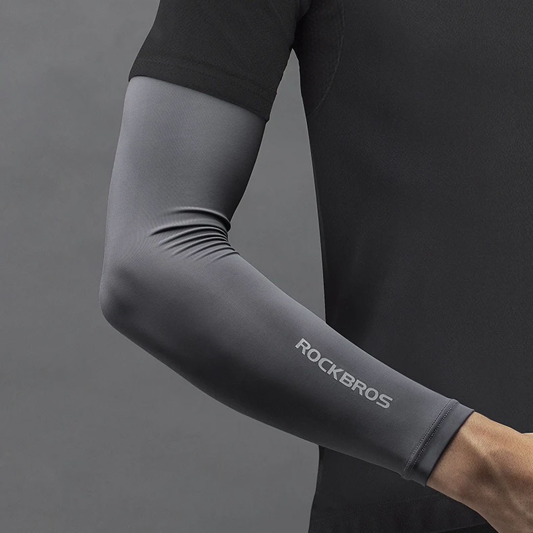 Mangas Deportivas ROCKBROS Ice Silk | Protección Solar UPF 50+, Transpirables, Unisex 18