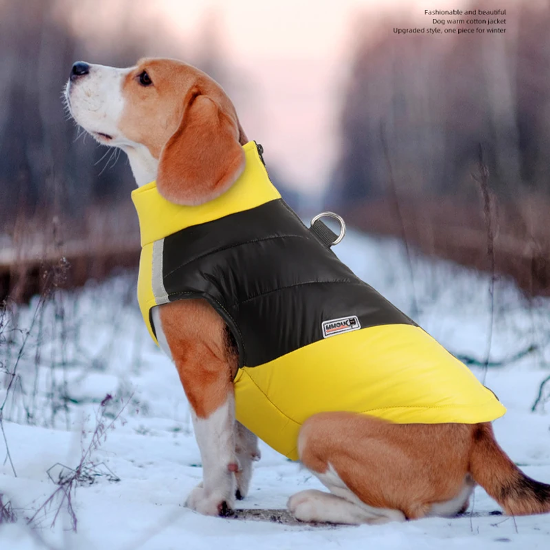 Chaleco Impermeable Acolchado para Perros | Abrigo de Invierno para Mascotas Pequeñas, Medianas y Grandes 20