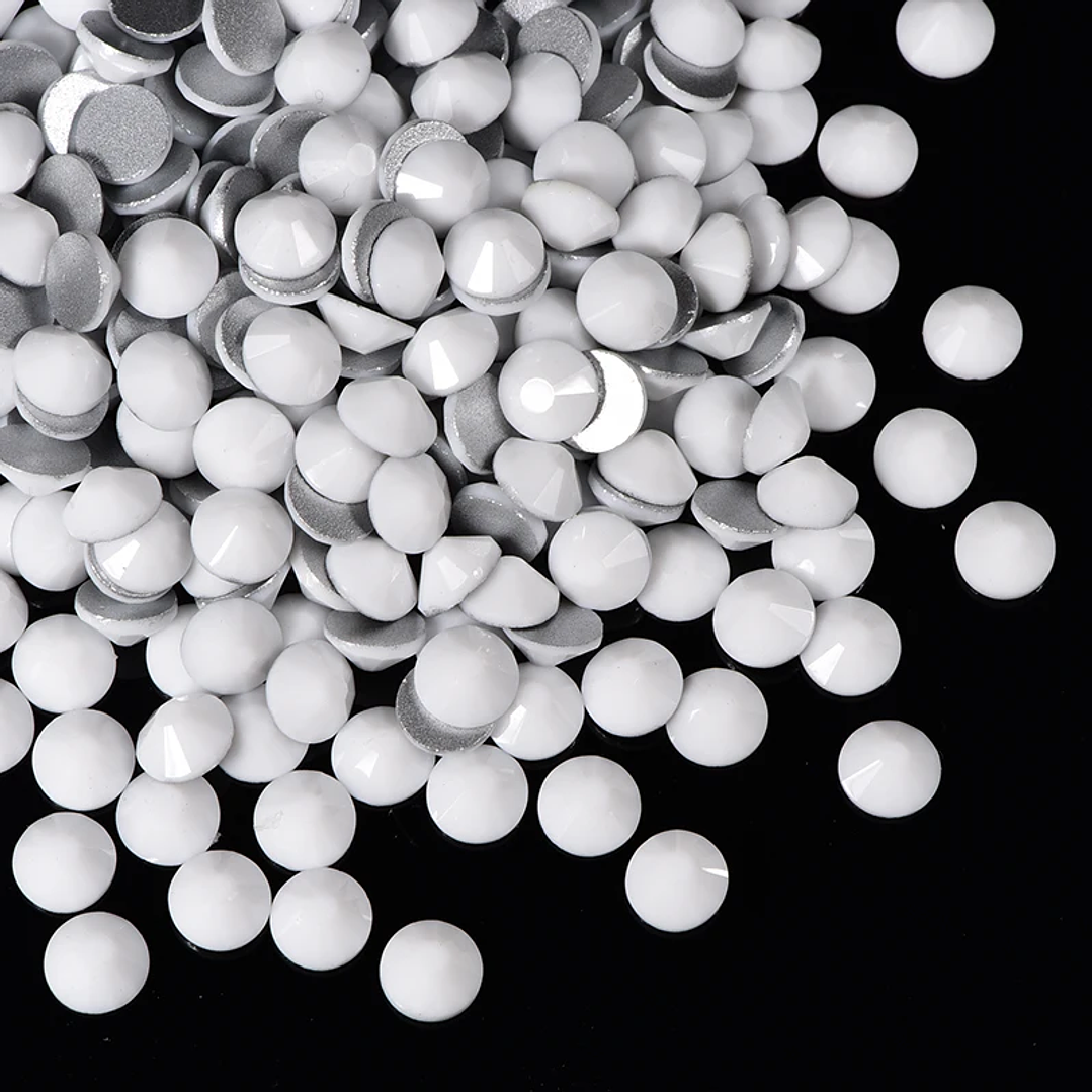 Diamantes de Imitación Cristal SS3-SS50 | Piedras Planas sin Calor para Decoración de Uñas y Moda 7