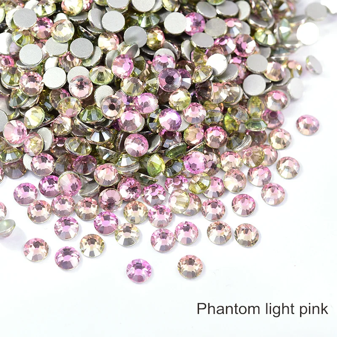 Diamantes de Imitación Cristal SS3-SS50 | Piedras Planas sin Calor para Decoración de Uñas y Moda 21