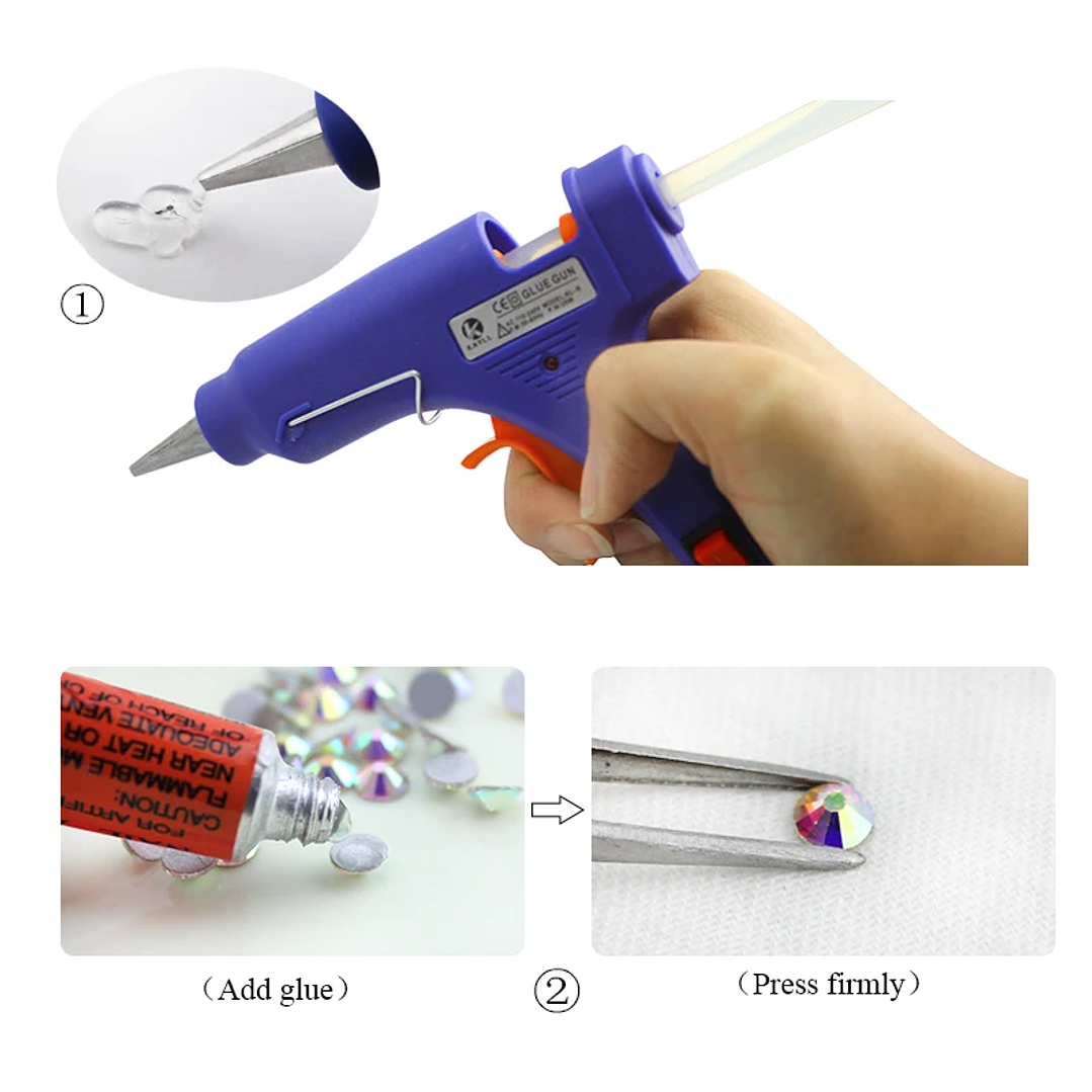 Diamantes de Imitación Cristal SS3-SS50 | Piedras Planas sin Calor para Decoración de Uñas y Moda 33