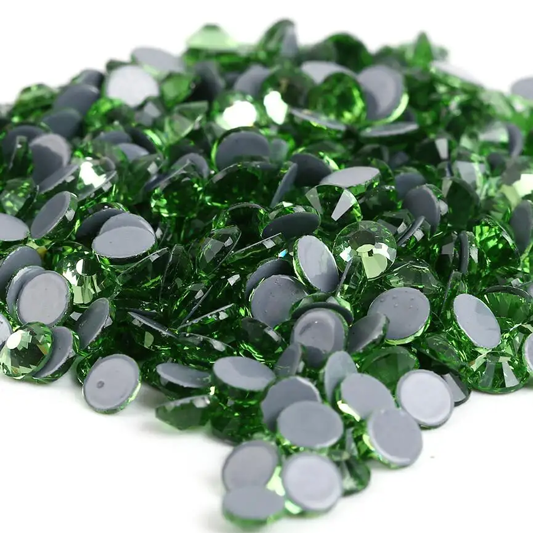 Strass Cristal AB Hotfix SS6-SS30 | 40 Colores, Diamantes de Imitación para Tela y Uñas
 3