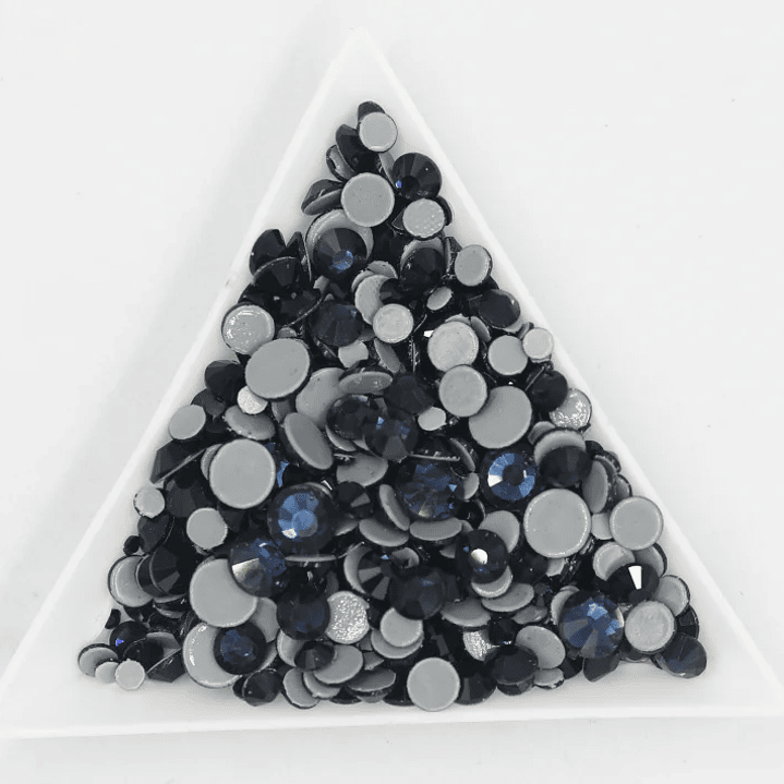 Strass Cristal AB Hotfix SS6-SS30 | 40 Colores, Diamantes de Imitación para Tela y Uñas
 8