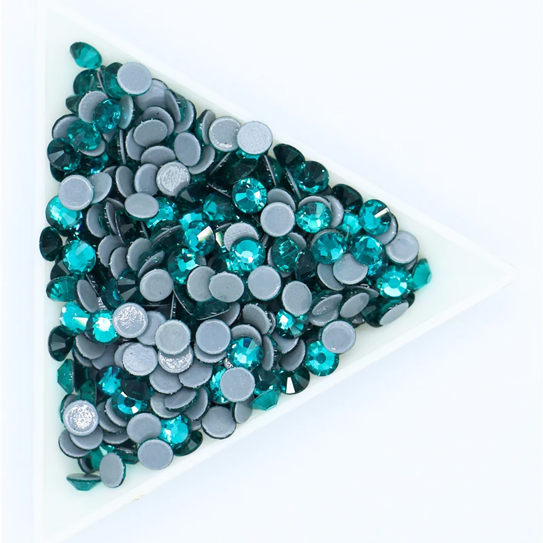 Strass Cristal AB Hotfix SS6-SS30 | 40 Colores, Diamantes de Imitación para Tela y Uñas
 10