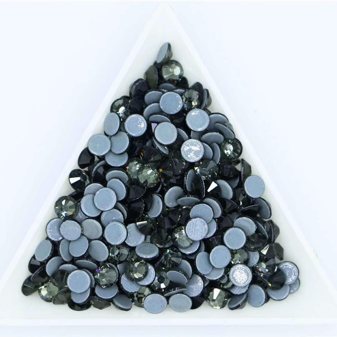 Strass Cristal AB Hotfix SS6-SS30 | 40 Colores, Diamantes de Imitación para Tela y Uñas
 32