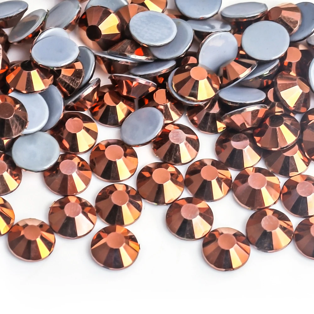 Strass Cristal AB Hotfix SS6-SS30 | 40 Colores, Diamantes de Imitación para Tela y Uñas
 47