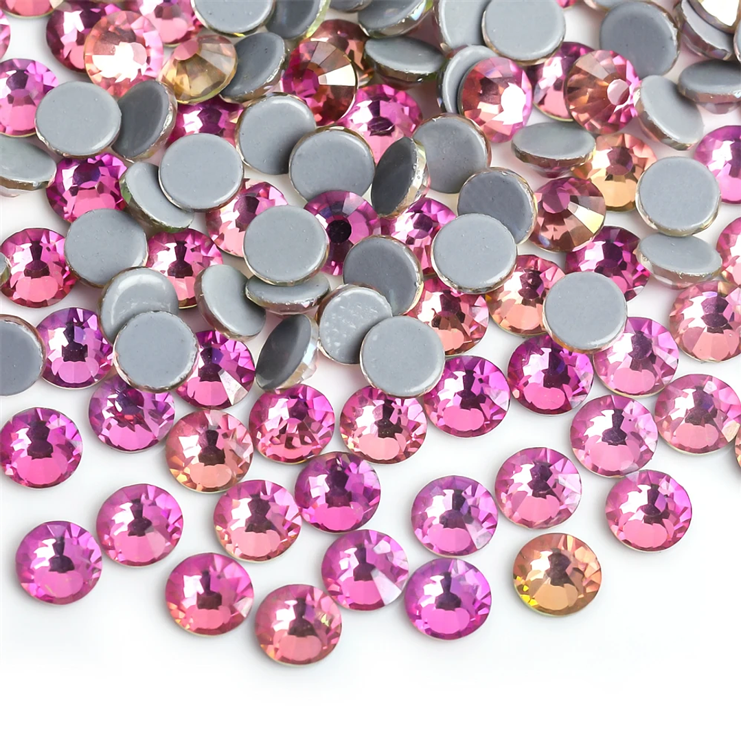 Strass Cristal AB Hotfix SS6-SS30 | 40 Colores, Diamantes de Imitación para Tela y Uñas
 49