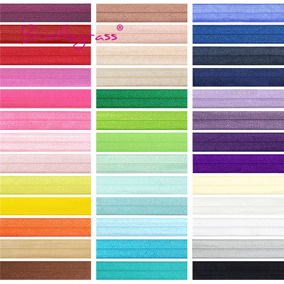 Cinta Elástica Satén BRISTLEGRASS 20mm | Para Costura, Diademas y Ropa Interior 1