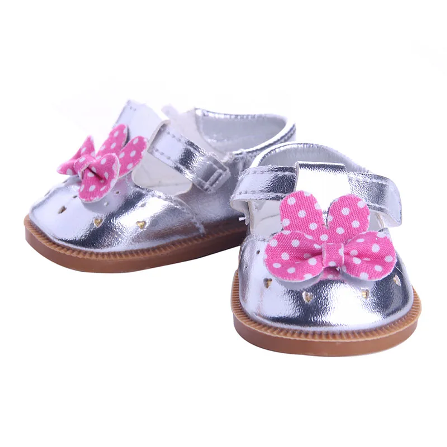 Zapatos de Tela para Muñecas 7cm | Accesorios Hechos a Mano para Muñecas de 18 y 43 cm 13