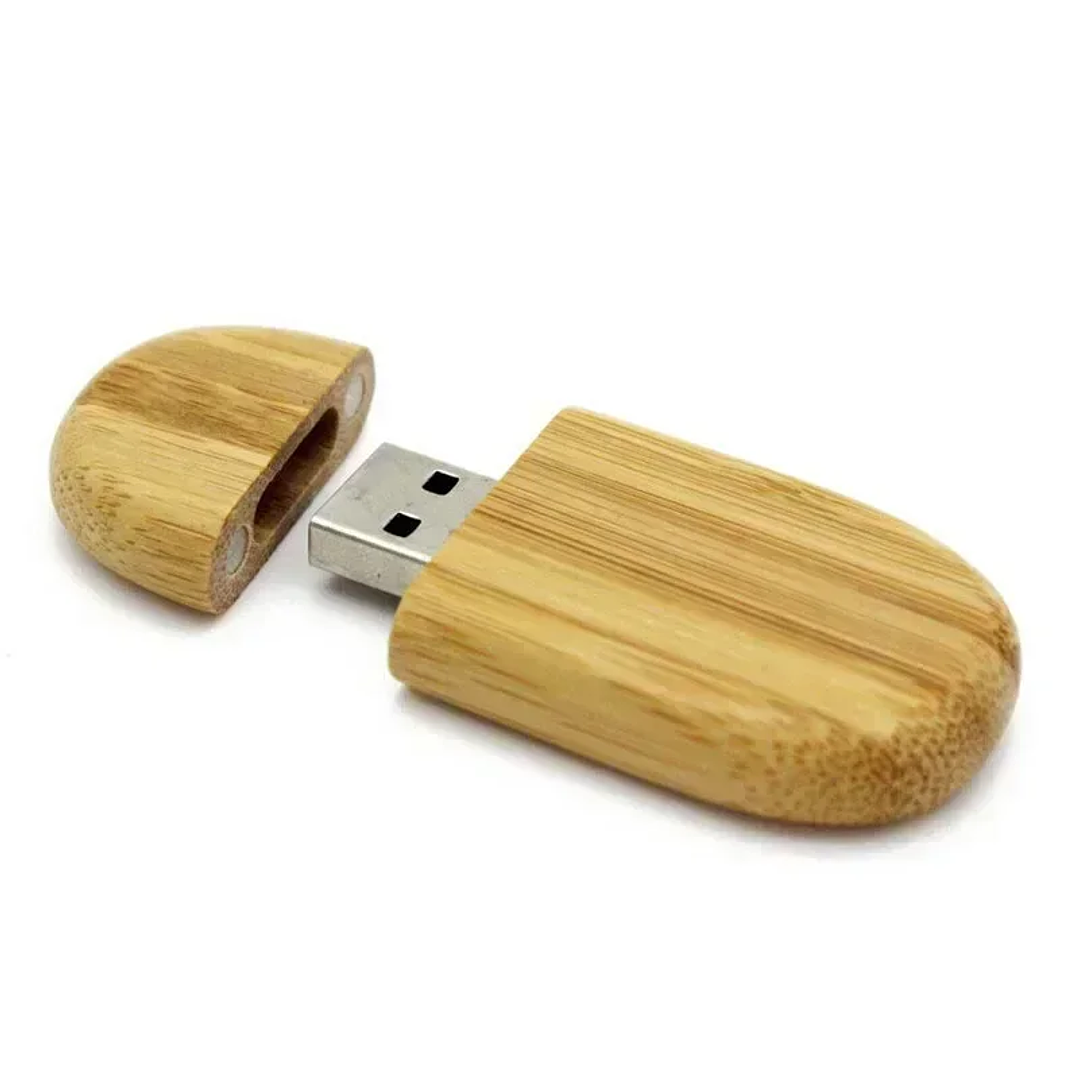 Pendrive USB 2.0 JASTER de Madera | 128GB, Personalizable, Ideal para Regalos 6