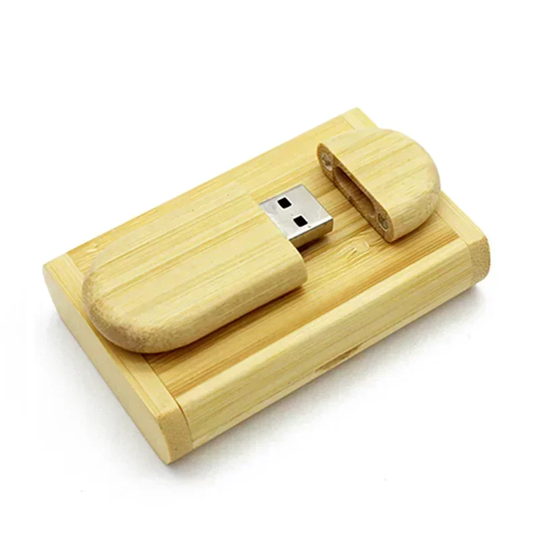 Pendrive USB 2.0 JASTER de Madera | 128GB, Personalizable, Ideal para Regalos 13