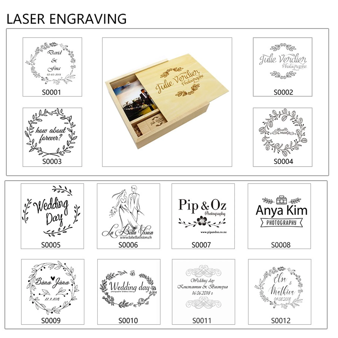 Pendrive USB 2.0 JASTER de Madera | 128GB, Personalizable, Ideal para Regalos 16