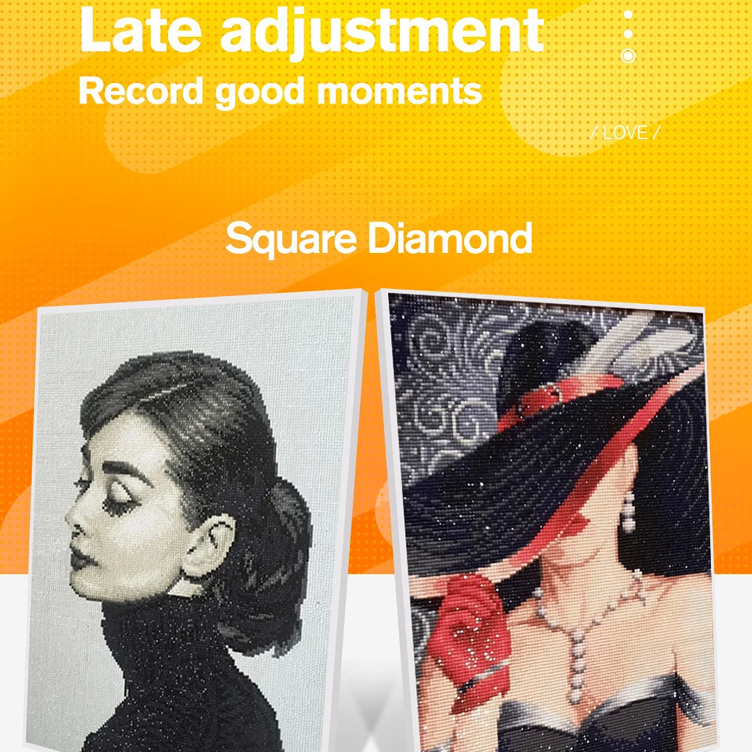 Pintura Diamante 5D HUACAN Personalizada | Bordado Completo con Foto, Decoración DIY 11