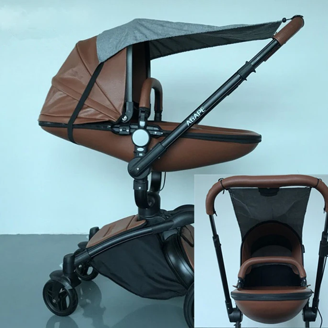 Toldo Universal para Cochecito de Bebé | Protección Solar UV y Mosquitera Impermeable 19