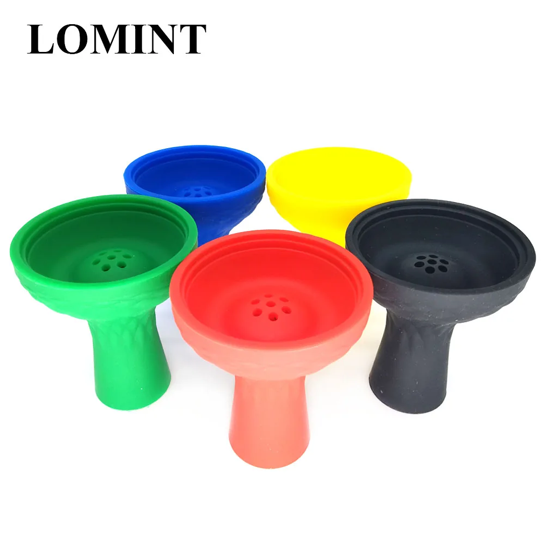 Cuenco de Silicona para Cachimba LOMINT | 7 Agujeros, Accesorio para Shisha y Narguile 3