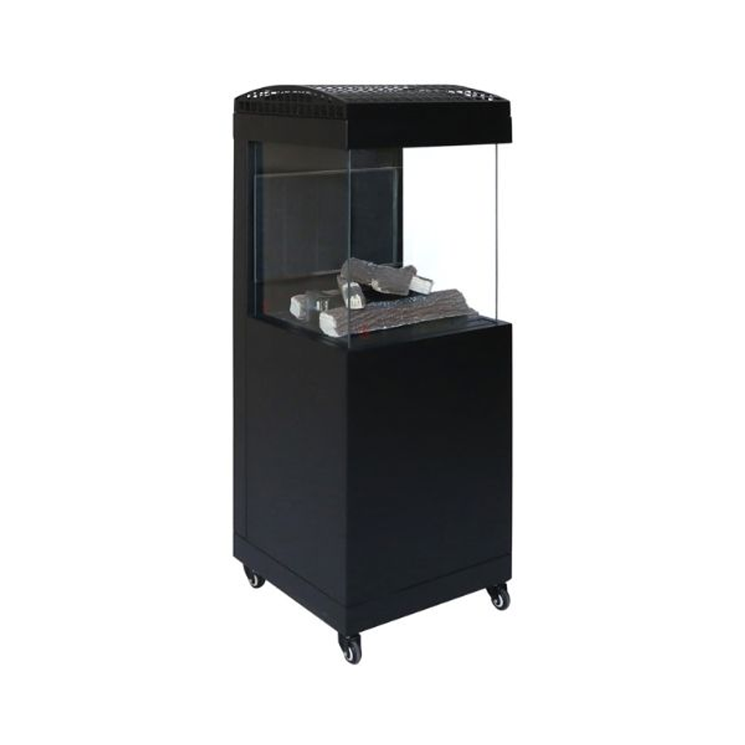 Estufa de Gas Exterior BRITEC Oslo 3 Caras | Diseño Chimenea y Calor Instantáneo 1