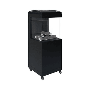 Estufa de Gas Exterior BRITEC Oslo 3 Caras | Diseño Chimenea y Calor Instantáneo