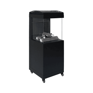 Estufa de Gas Exterior BRITEC Oslo 3 Caras | Diseño Chimenea y Calor Instantáneo