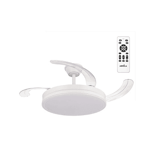 Ventilador Escorpion DC 107 cm  Luz LED Regulable y Aspas Plegables