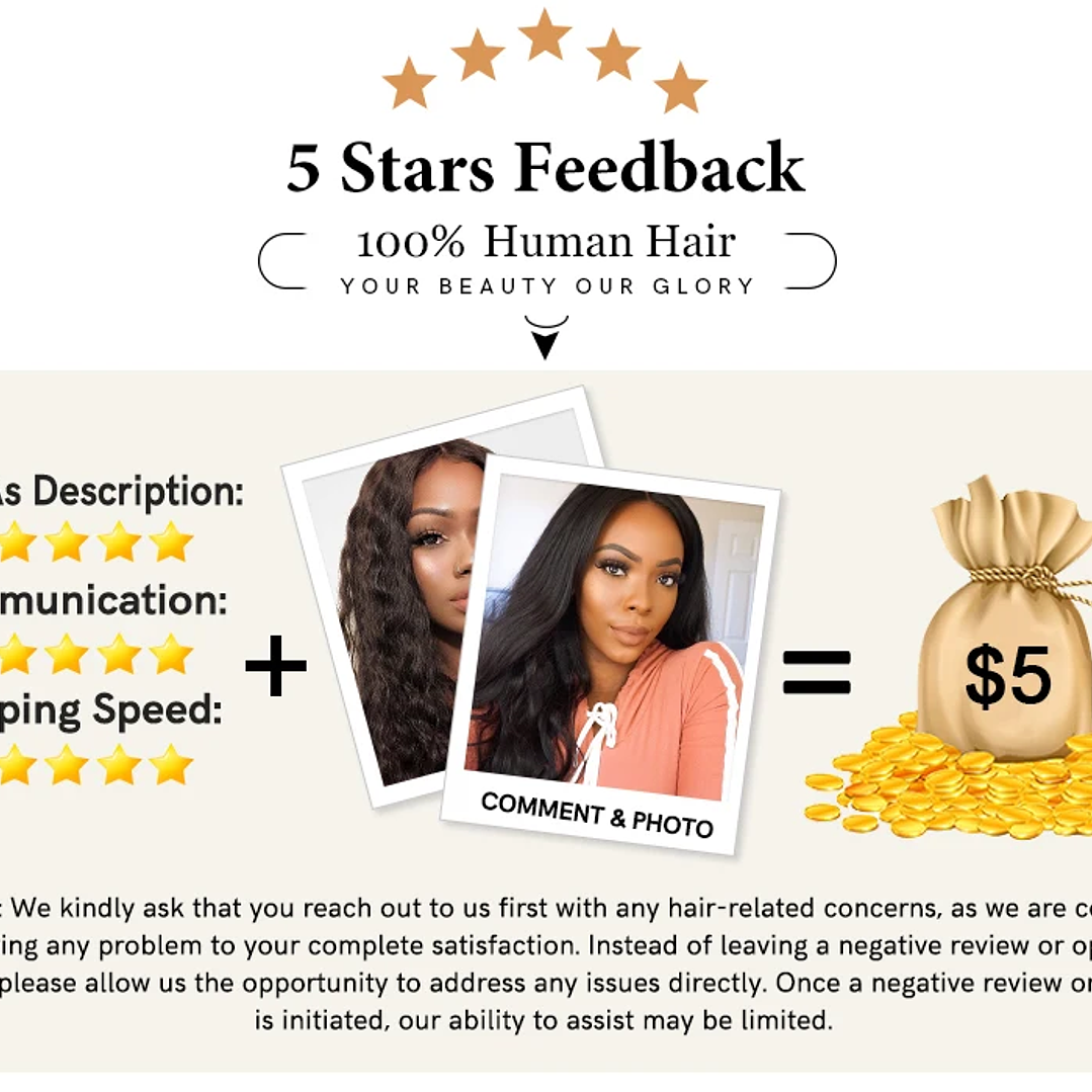 Extensiones Ali Queen Hair 100% Cabello Brasileño Virgen 15