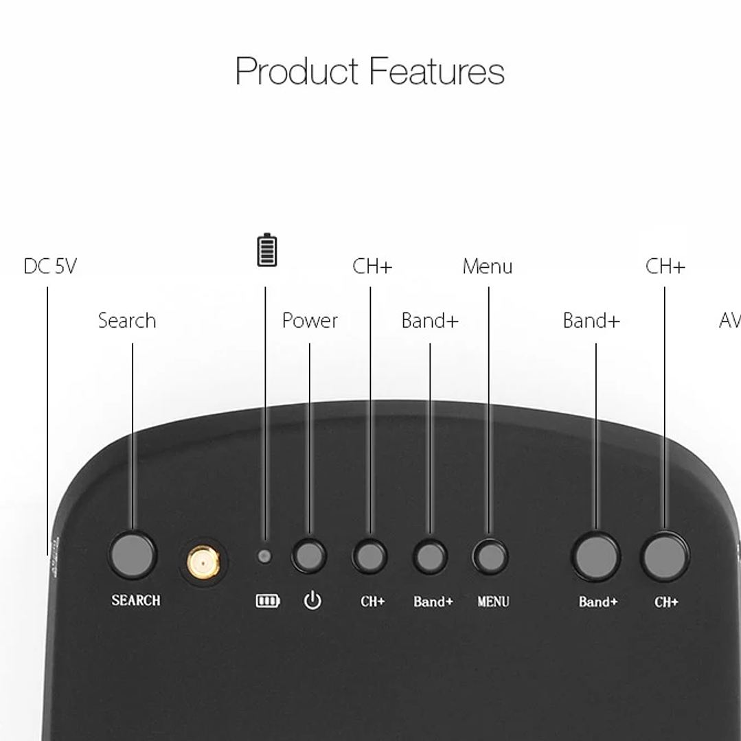 Eachine EV800 FPV Goggles  Pantalla HD 5