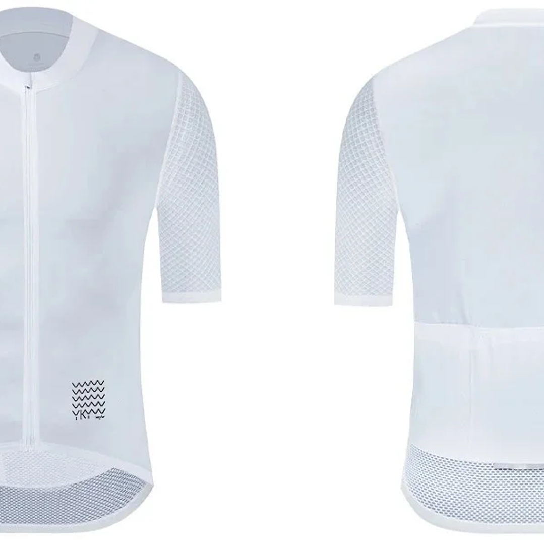 Maillot Ciclismo Hombre YKYWBIKE  Verano, Manga Corta y Secado Rápido
 40