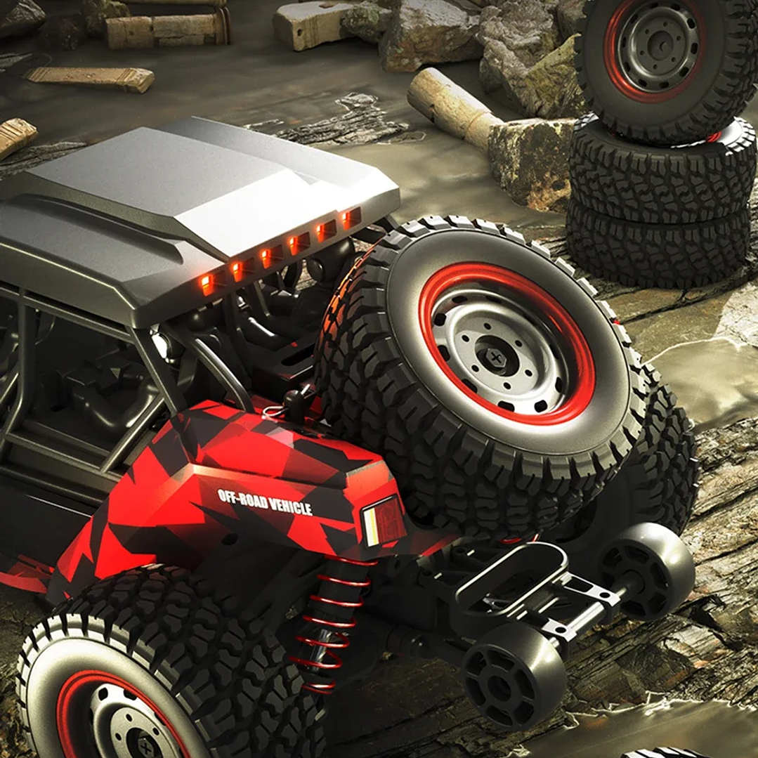 Coche RC 4WD SCY-16106  Todoterreno Alta Velocidad con Luces LED 22