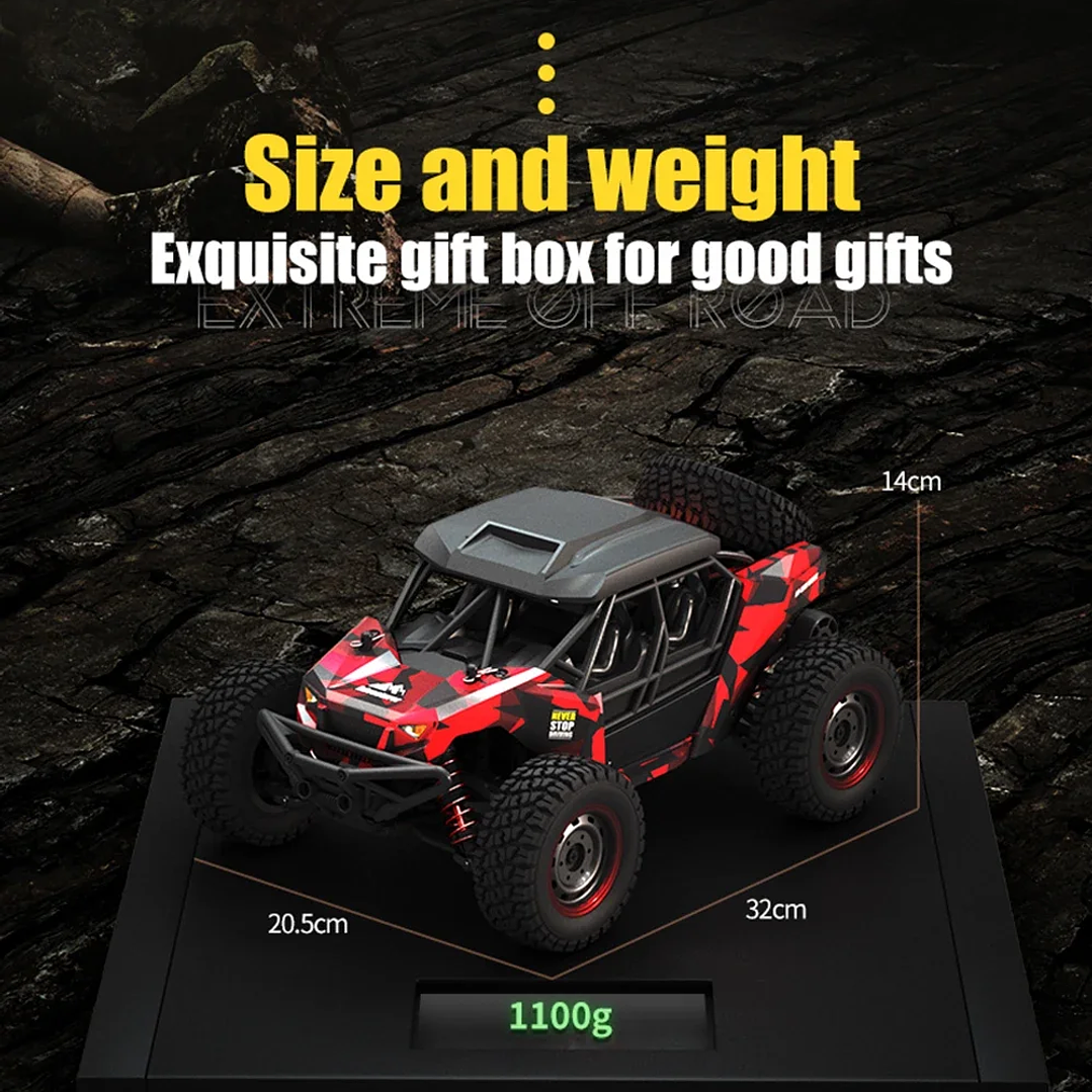 Coche RC 4WD SCY-16106  Todoterreno Alta Velocidad con Luces LED 28