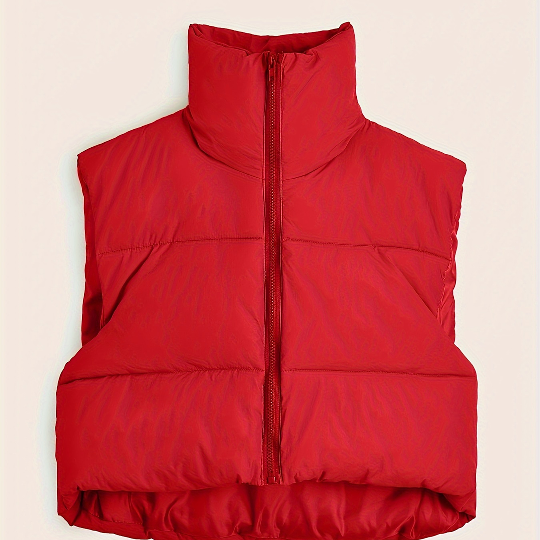 Chaleco Mujer Sin Mangas  Slim Fit con Capucha en Varios Colores
 7