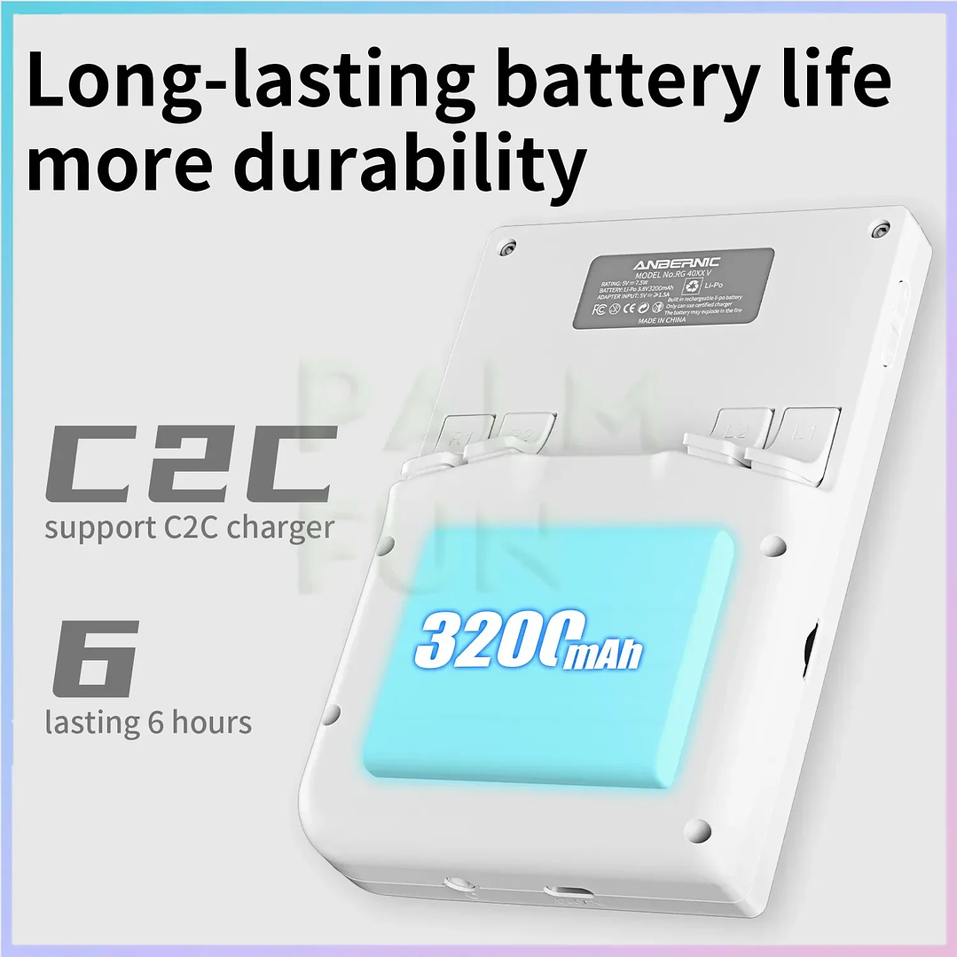 Consola Retro RG40XXV  Portátil 4,0” Linux WiFi HDMI
 3