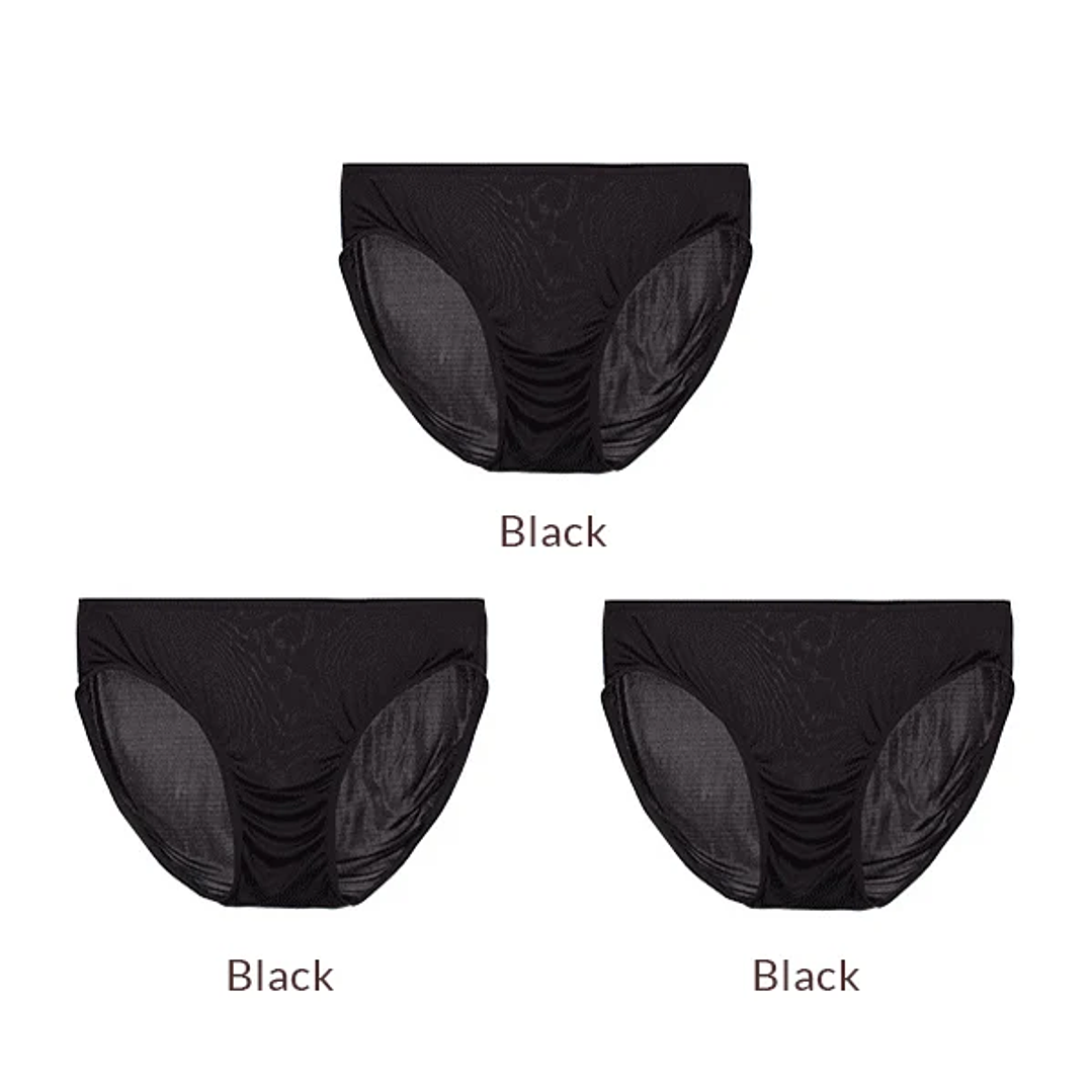 Bragas Mujer Seda Natural SuyaDream  Pack 3 Tiro Bajo
 8