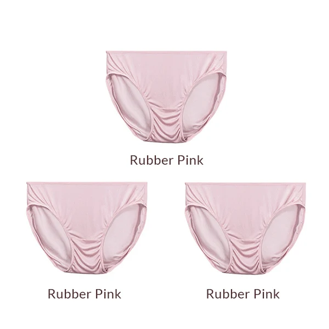 Bragas Mujer Seda Natural SuyaDream  Pack 3 Tiro Bajo
 9