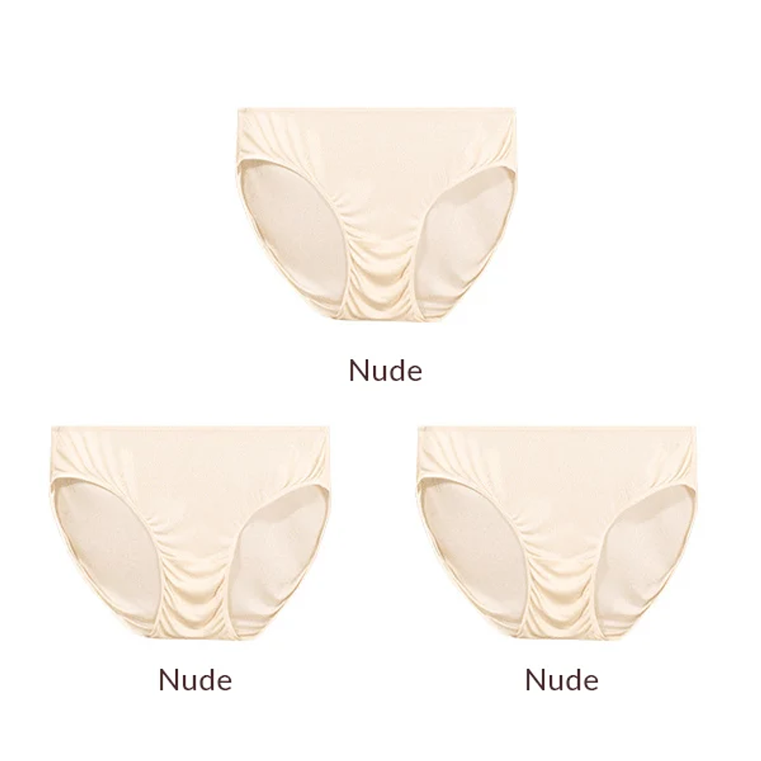 Bragas Mujer Seda Natural SuyaDream  Pack 3 Tiro Bajo
 11
