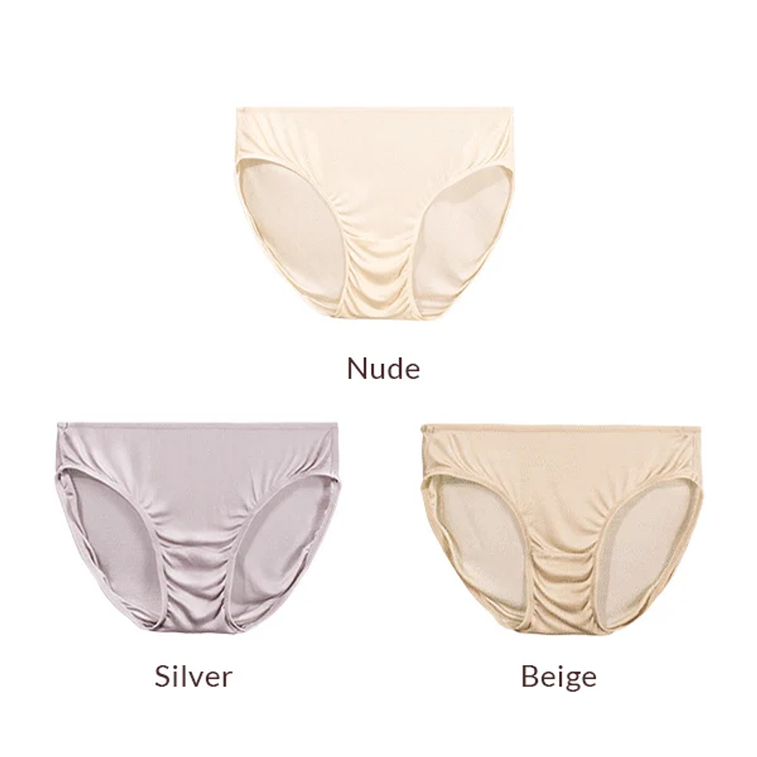 Bragas Mujer Seda Natural SuyaDream  Pack 3 Tiro Bajo
 14