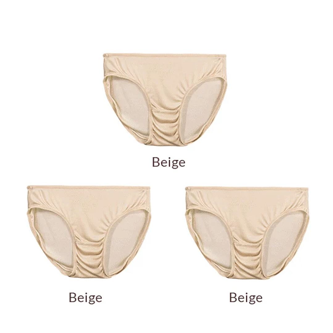 Bragas Mujer Seda Natural SuyaDream  Pack 3 Tiro Bajo
 29