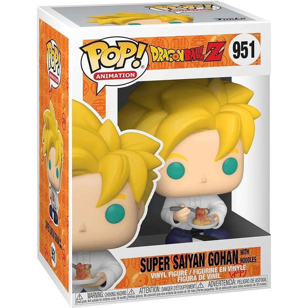 Figura Funko Pop Dragon Ball Z  Gohan Super Saiyan con Fideos 1