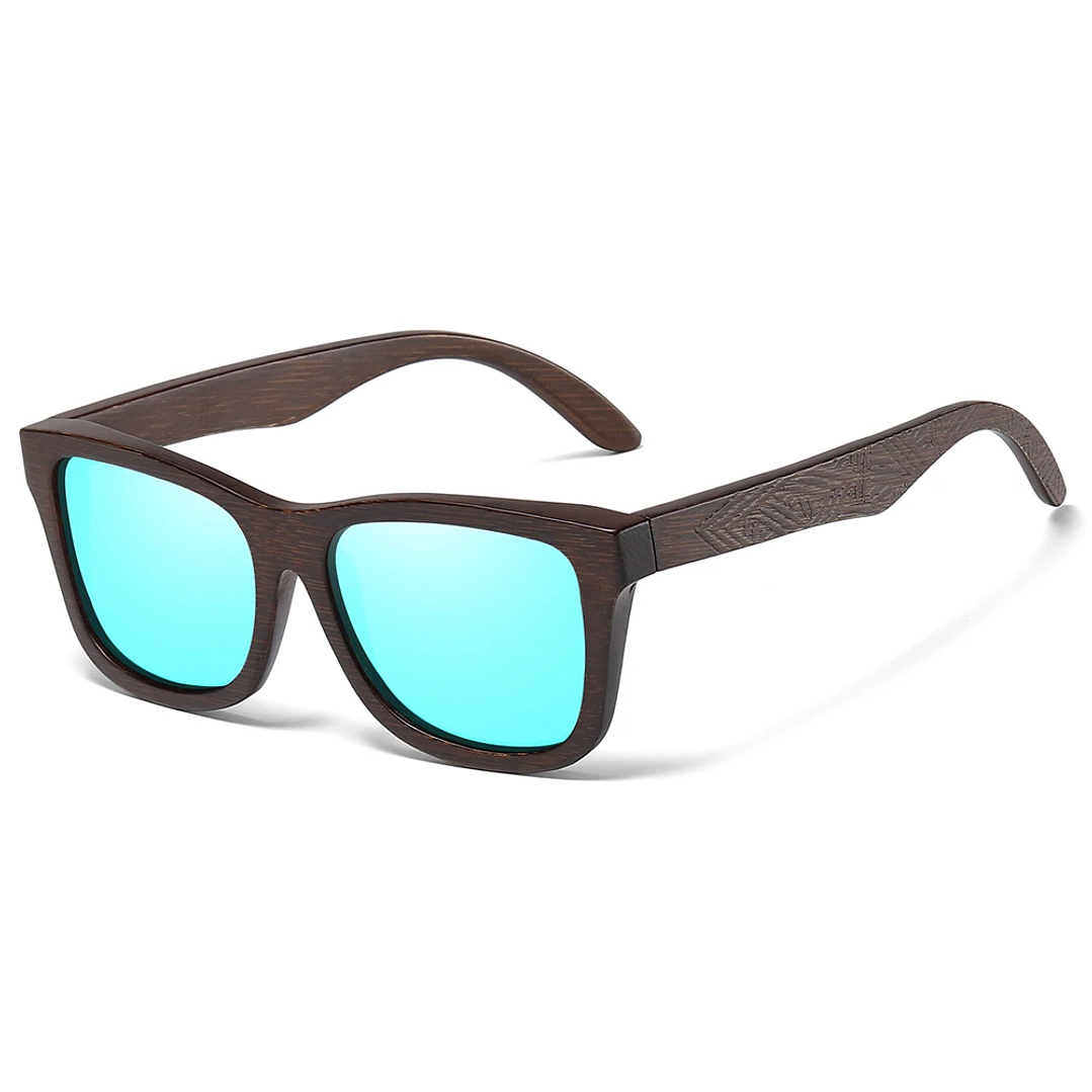 Gafas Polarizadas Bambú GM  Hechas a Mano con Estilo Piloto 13