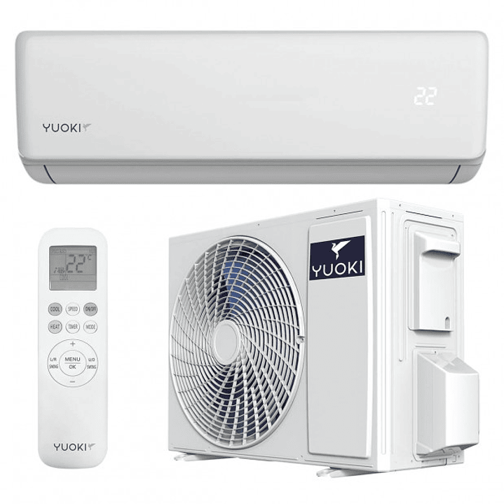 Yuoki WIN50D Split Wifi  Aire Acondicionado Inverter A+++ con Funciones Inteligentes 1