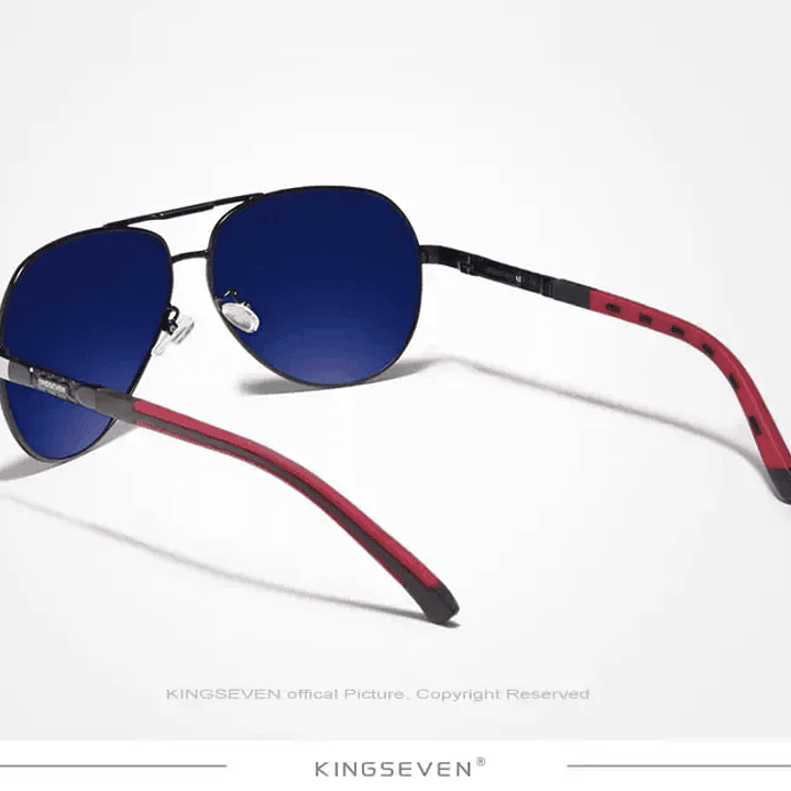 Gafas de Sol KINGSEVEN Polarizadas  Estilo Clásico Piloto con Protección UV400 17