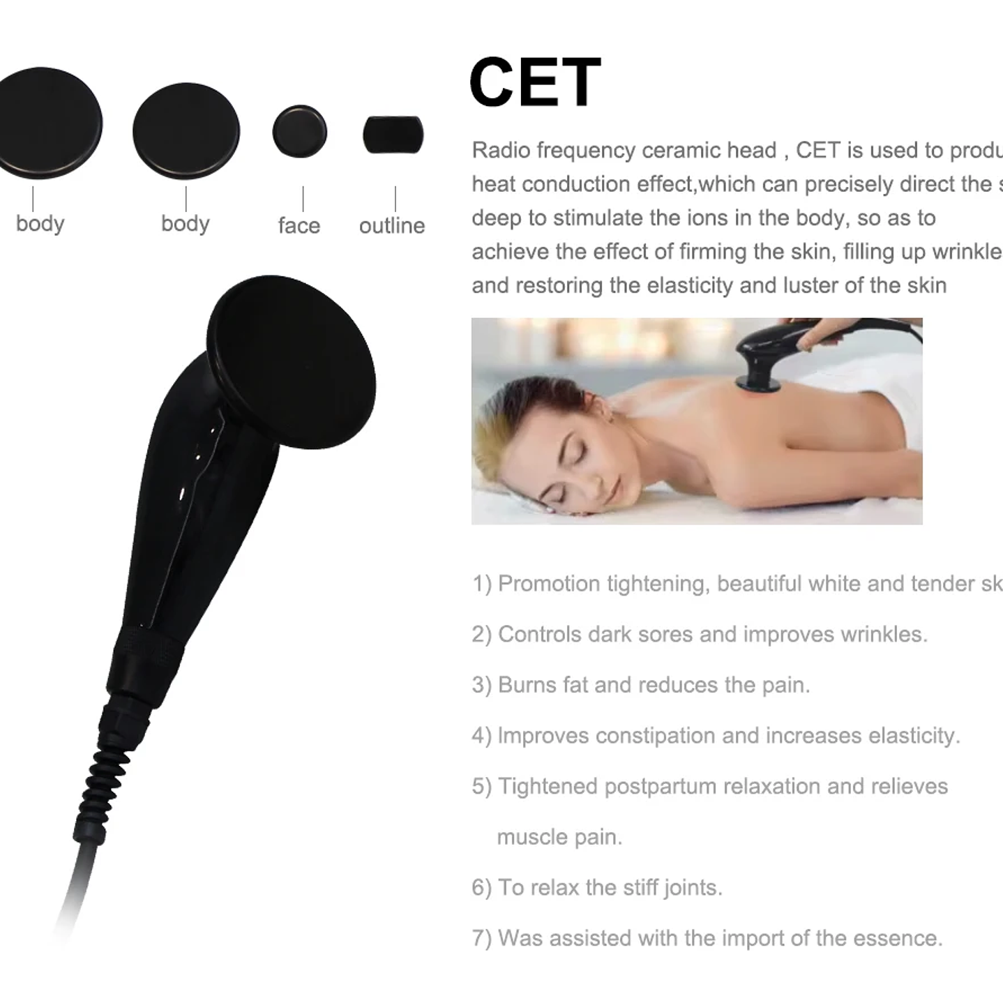 AOKO Terapia Térmica 448K  Equipo Profesional para Pérdida de Peso y Rejuvenecimiento 5