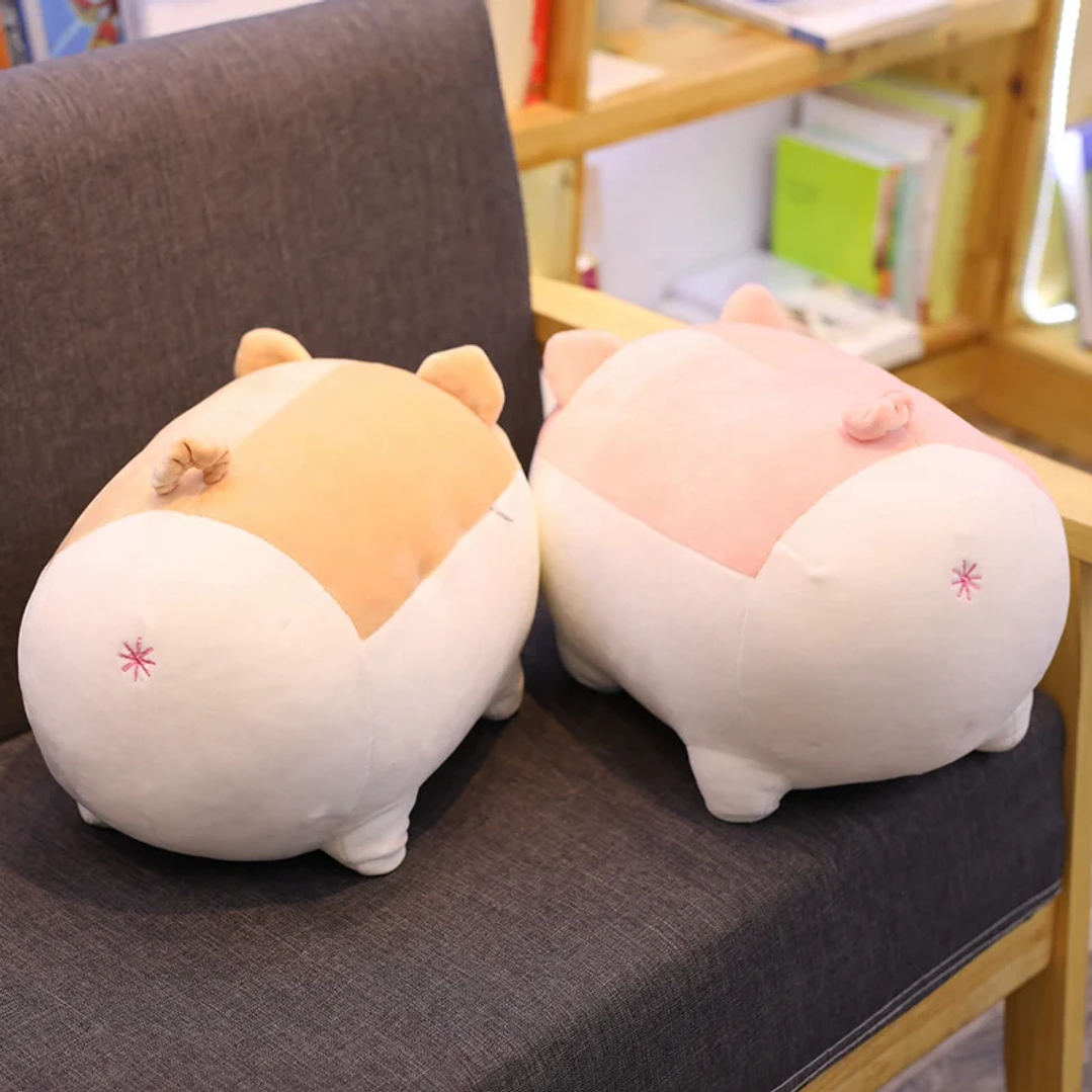 Shiba Inu Peluche Kawaii MIAOOWA  Almohada Suave 40/50cm Regalo Navidad y San Valentín 23