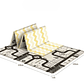 Alfombra Educativa Plegable para Bebés DHDH  Impermeable, Suave y Fácil de Transportar - Miniatura 8