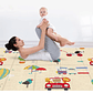 Alfombra Educativa Plegable para Bebés DHDH  Impermeable, Suave y Fácil de Transportar - Miniatura 19