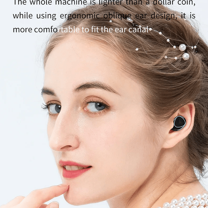 Auriculares Bluetooth M10  Inalámbricos de Alta Calidad con Estuche Power Bank 15