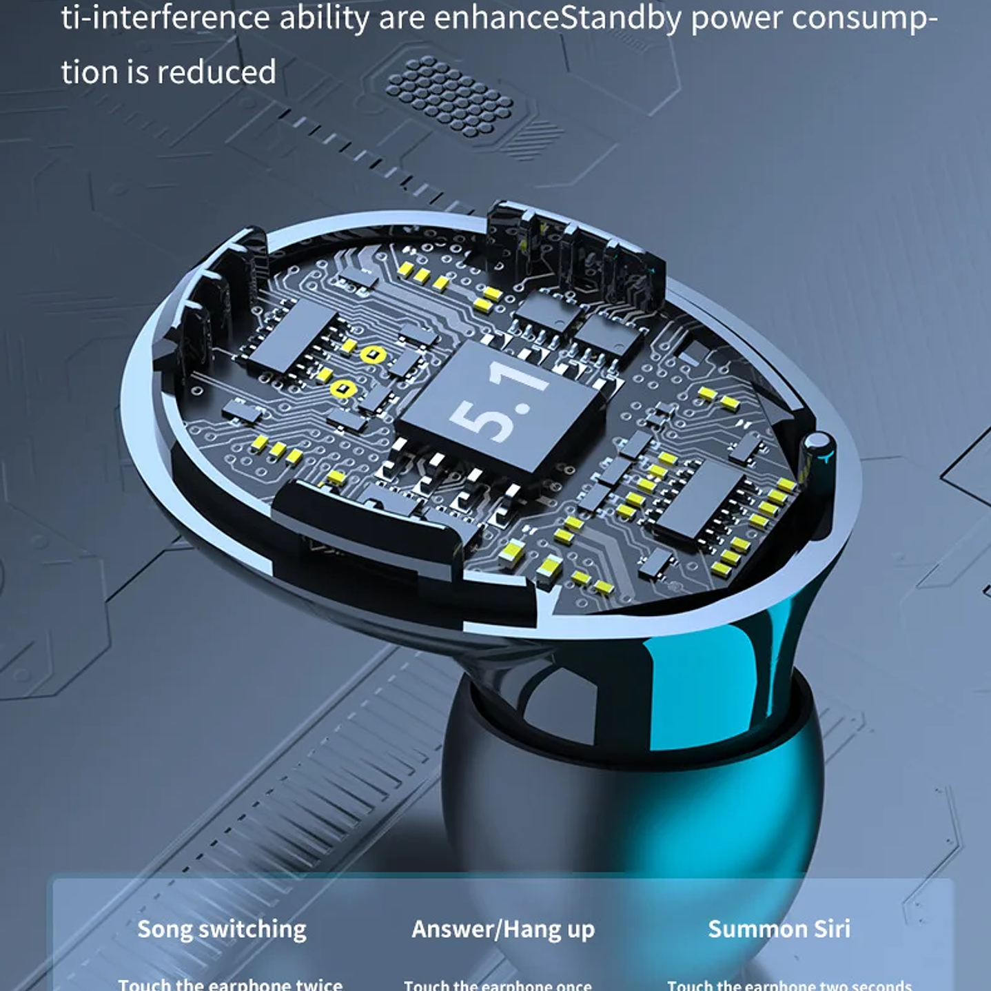 Auriculares Bluetooth M10  Inalámbricos de Alta Calidad con Estuche Power Bank 20